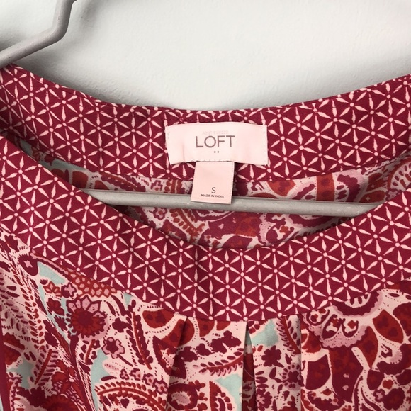 Ann Taylor LOFT Multicolor Short Casual Dress - Picture 2 of 4